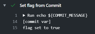 Commit True Scenario